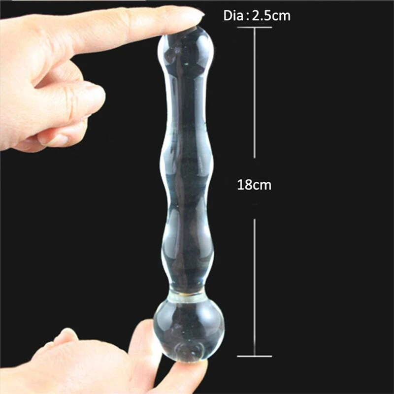 Glass Anal Plug Beads Butt Plug Heat-resistant Glass Dildo Masturbator Adult Sex Toys For Woman Men Prostate Massage Male ST221 Glass Anal Plug Beads Butt Plug Heat-resistant Glass Dildo Masturbator Adult Sex Toys For Woman Men Prostate Massage Male ST221