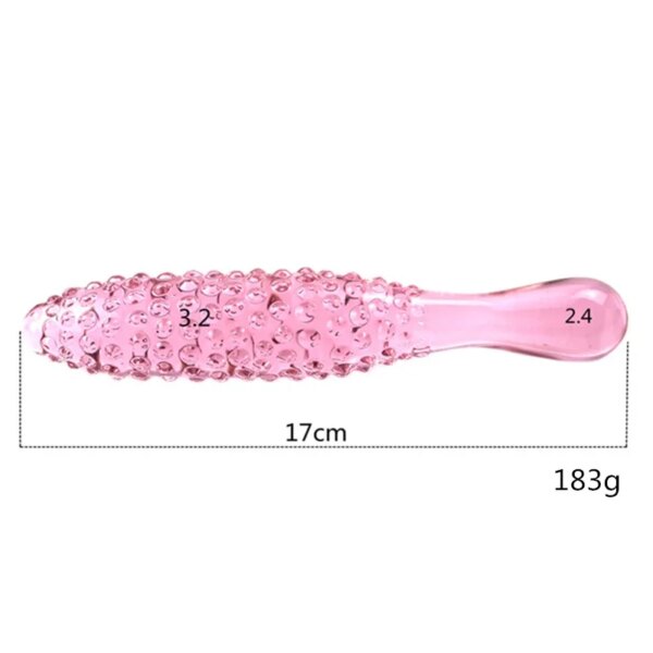 3 Styles Sex Pyrex Glass Anal Butt Plug Adult Masturbator Sex Toys For Women Girl Love Dildo Artificial Dick Male Genital Penis