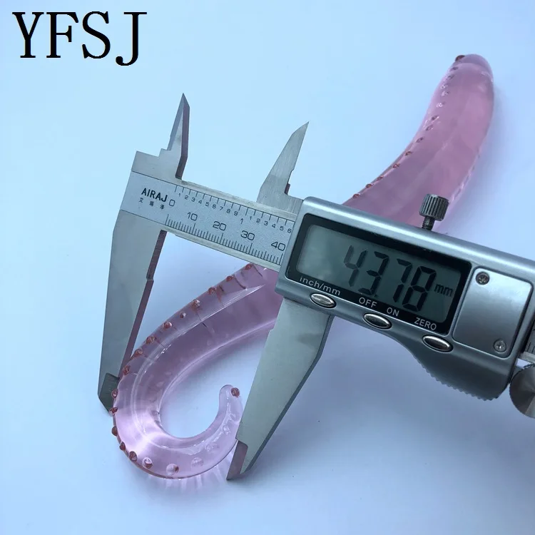 Hippocampus Shape G Shape Pyrex Glass Crystal Dildo with Spot Beads Fake Penis Anal Butt Plug Gay Masturbation Box Shipping