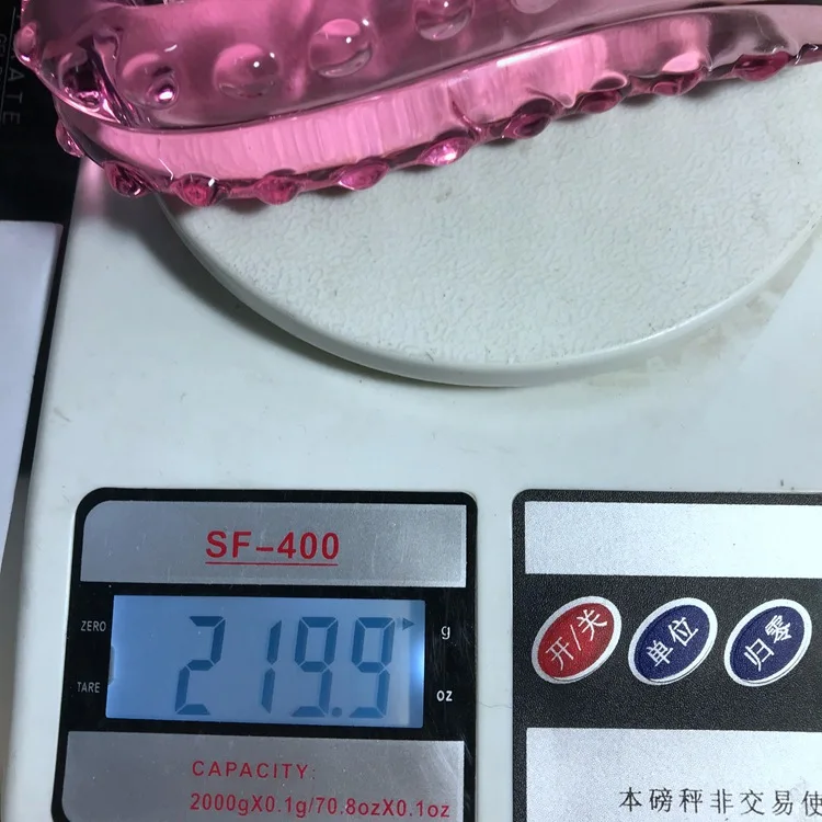 Hippocampus Shape G Shape Pyrex Glass Crystal Dildo with Spot Beads Fake Penis Anal Butt Plug Gay Masturbation Box Shipping