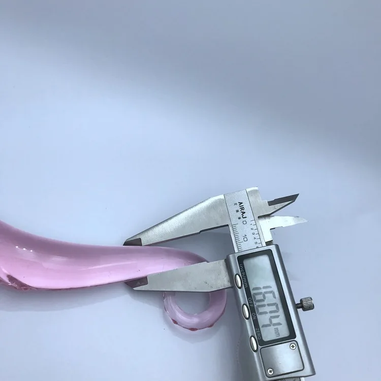Hippocampus Shape G Shape Pyrex Glass Crystal Dildo with Spot Beads Fake Penis Anal Butt Plug Gay Masturbation Box Shipping