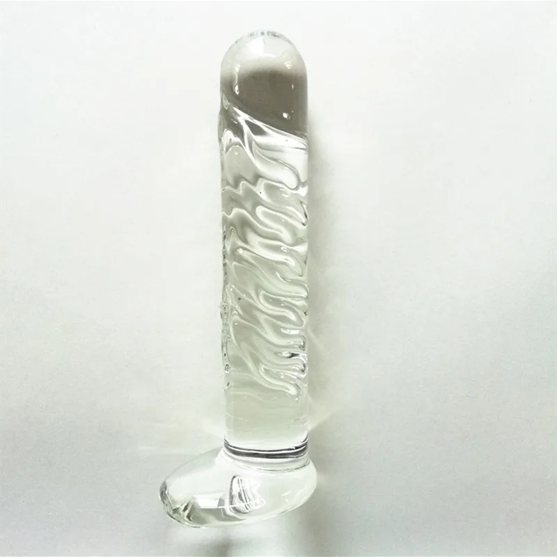 Sexyshop Pyrex Glass Dildo For Women/ Men Sextoy​ Femme Penis Masturbator Anal Dildos Sexy Toys Dildio For Woman Glass Butt Plug
