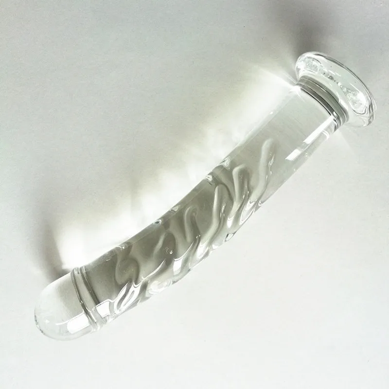 Sexyshop Pyrex Glass Dildo For Women/ Men Sextoy​ Femme Penis Masturbator Anal Dildos Sexy Toys Dildio For Woman Glass Butt Plug
