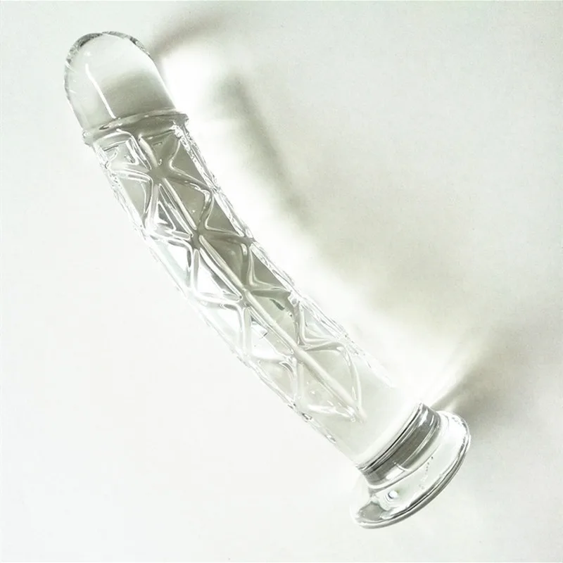 Sexyshop Pyrex Glass Dildo For Women/ Men Sextoy​ Femme Penis Masturbator Anal Dildos Sexy Toys Dildio For Woman Glass Butt Plug