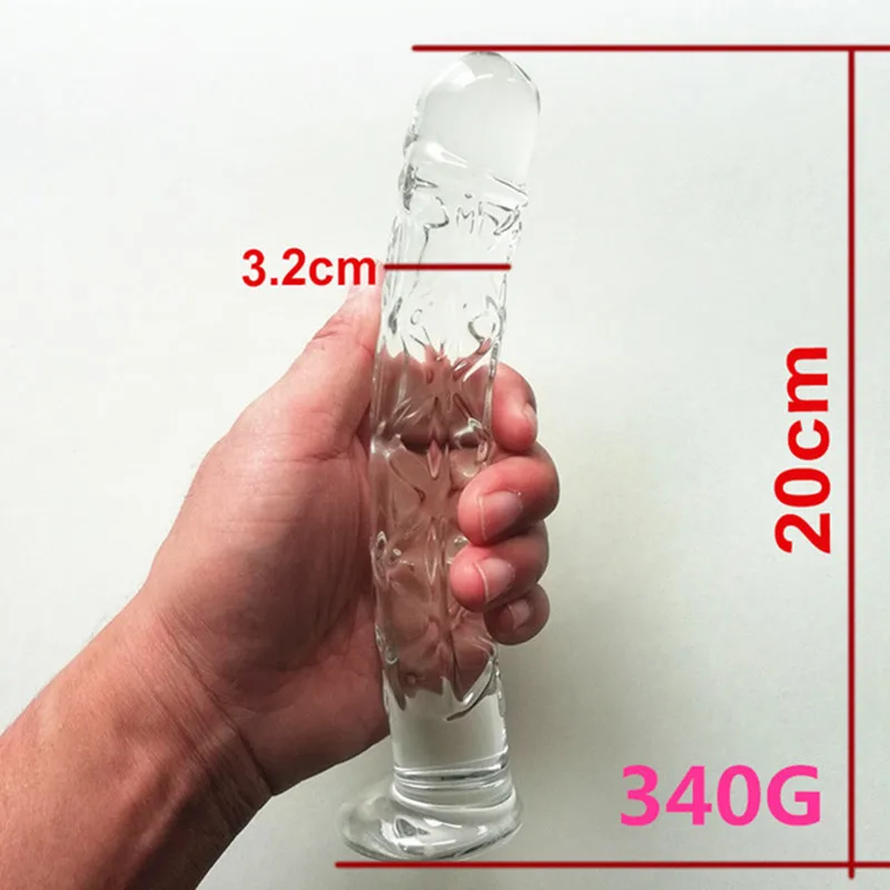 Sexyshop Pyrex Glass Dildo For Women/ Men Sextoy​ Femme Penis Masturbator Anal Dildos Sexy Toys Dildio For Woman Glass Butt Plug