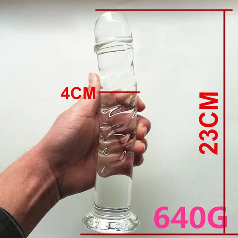 Sexyshop Pyrex Glass Dildo For Women/ Men Sextoy​ Femme Penis Masturbator Anal Dildos Sexy Toys Dildio For Woman Glass Butt Plug