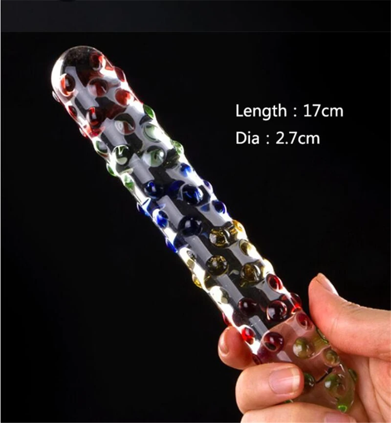 Crystal Glass Dildo Anal Beads Butt Plug Women Masturbator Personal Massager G-Spot Stimulation Adult Sex Toys For Women ST222 Crystal Glass Dildo Anal Beads Butt Plug Women Masturbator Personal Massager G-Spot Stimulation Adult Sex Toys For Women ST222