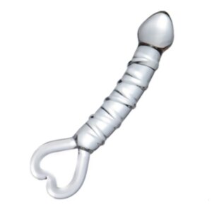 Pyrex Glass Dildo 200x30mm Fake Penis Crystal Anal Beads Butt Plug G Spot Female Masturbation Toys