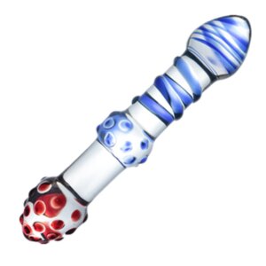 Colorful 190x35mm Pyrex Glass Dildo For Women Masturbation Artificial Penis Anal Plug Sex Toy Gay Male