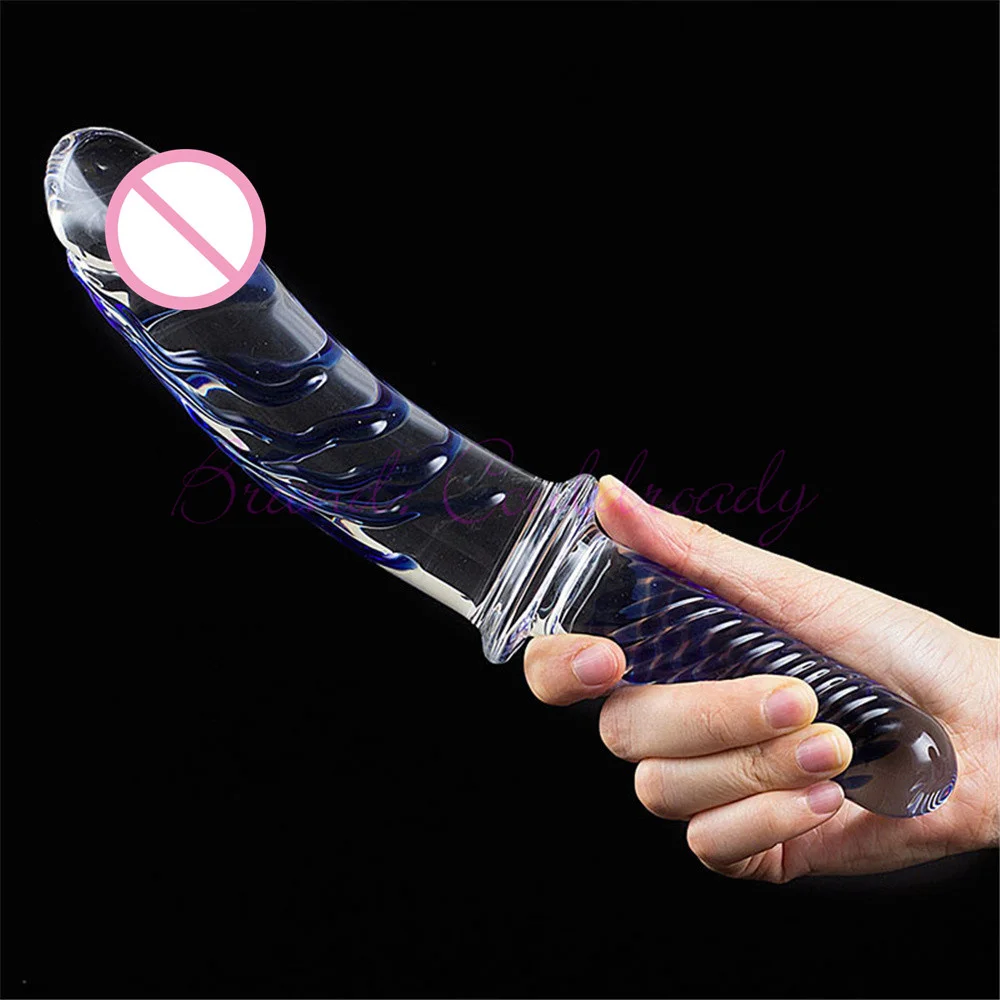 Large Pyrex Glass Dildo For Women Men Big Crystal Penis Masturbator Anal Dildos Sex Toys