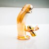 Phallus Vaginal Stimulation Pyrex Glass Dildo Butt Plug With Vibrator Anal Plug Crystal Glass Dildo For Women Gay Sex Toy