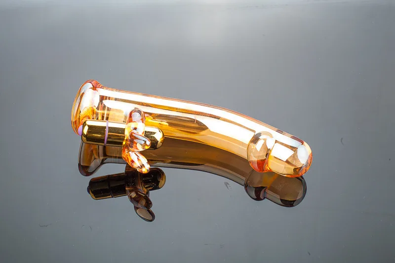 Phallus Vaginal Stimulation Pyrex Glass Dildo Butt Plug With Vibrator Anal Plug Crystal Glass Dildo For Women Gay Sex Toy Phallus Vaginal Stimulation Pyrex Glass Dildo Butt Plug With Vibrator Anal Plug Crystal Glass Dildo For Women Gay Sex Toy