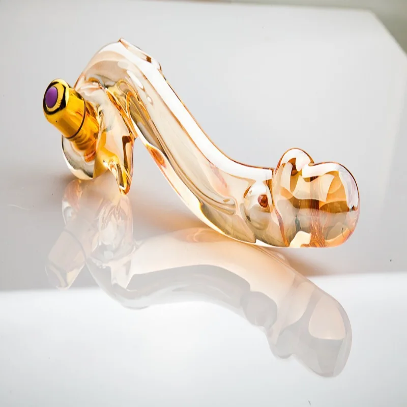 Phallus Vaginal Stimulation Pyrex Glass Dildo Butt Plug With Vibrator Anal Plug Crystal Glass Dildo For Women Gay Sex Toy Phallus Vaginal Stimulation Pyrex Glass Dildo Butt Plug With Vibrator Anal Plug Crystal Glass Dildo For Women Gay Sex Toy