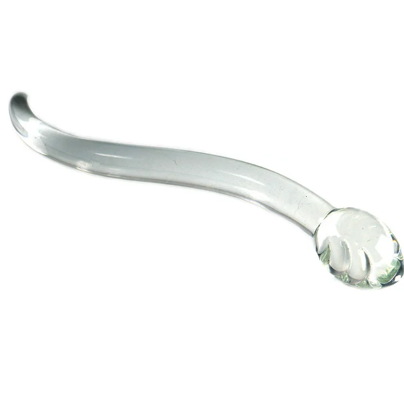 Double Ended Crystal White Pyrex Glass Dildo Artificial Penis Granule Spiral G Spot Massager Adult Game Sex Toys for Woman Gay Double Ended Crystal White Pyrex Glass Dildo Artificial Penis Granule Spiral G Spot Massager Adult Game Sex Toys for Woman Gay