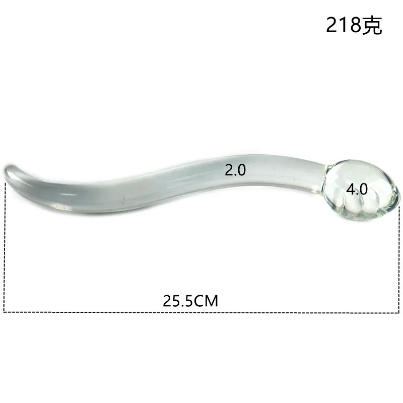 Double Ended Crystal White Pyrex Glass Dildo Artificial Penis Granule Spiral G Spot Massager Adult Game Sex Toys for Woman Gay Double Ended Crystal White Pyrex Glass Dildo Artificial Penis Granule Spiral G Spot Massager Adult Game Sex Toys for Woman Gay