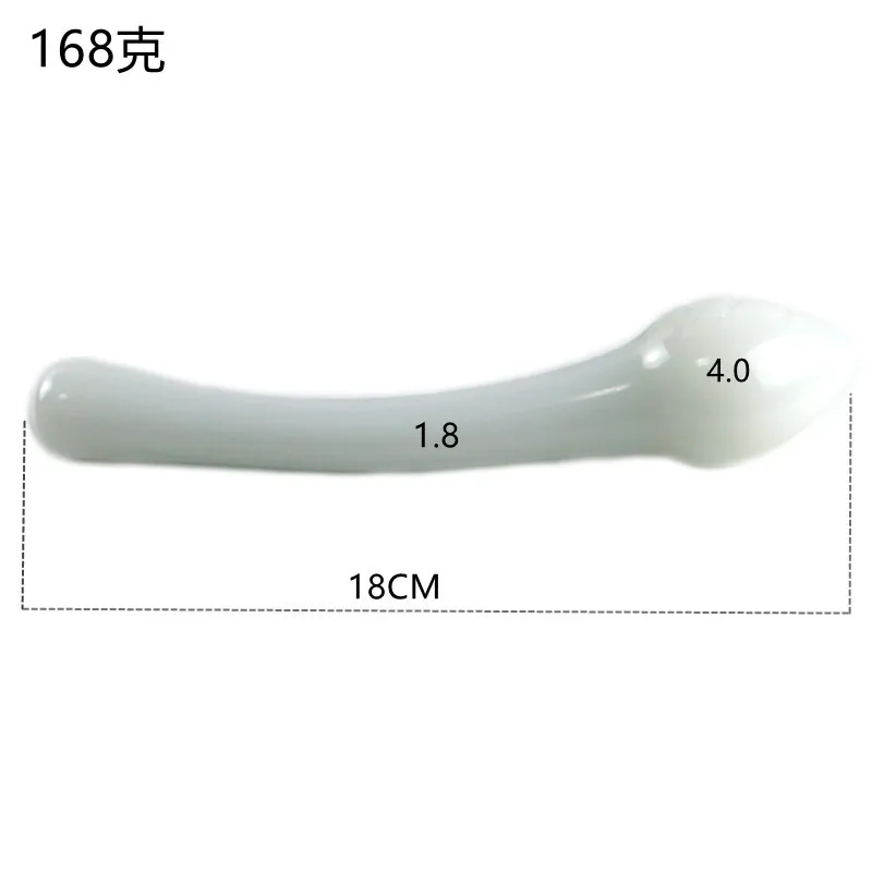 Double Ended Crystal White Pyrex Glass Dildo Artificial Penis Granule Spiral G Spot Massager Adult Game Sex Toys for Woman Gay Double Ended Crystal White Pyrex Glass Dildo Artificial Penis Granule Spiral G Spot Massager Adult Game Sex Toys for Woman Gay