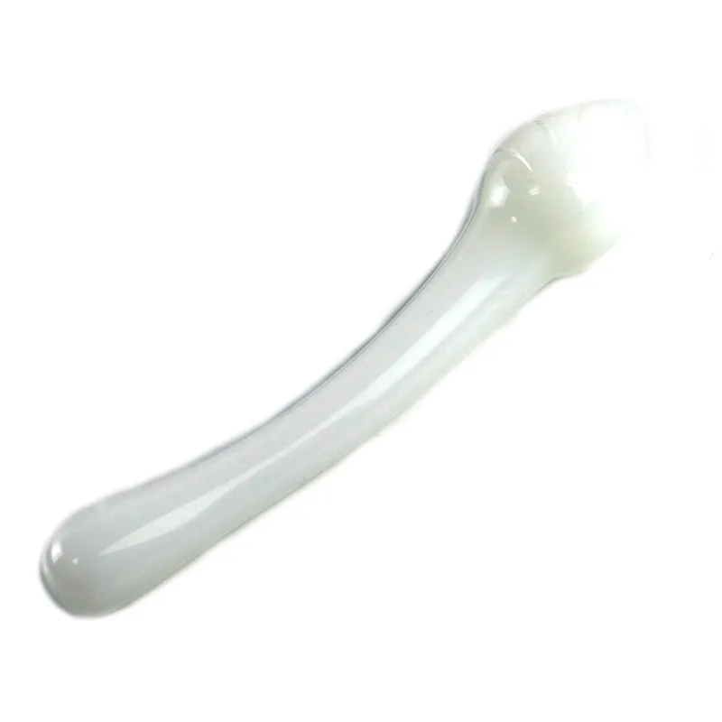 Double Ended Crystal White Pyrex Glass Dildo Artificial Penis Granule Spiral G Spot Massager Adult Game Sex Toys for Woman Gay Double Ended Crystal White Pyrex Glass Dildo Artificial Penis Granule Spiral G Spot Massager Adult Game Sex Toys for Woman Gay