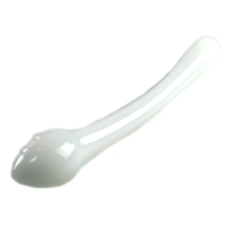 Double Ended Crystal White Pyrex Glass Dildo Artificial Penis Granule Spiral G Spot Massager Adult Game Sex Toys for Woman Gay Double Ended Crystal White Pyrex Glass Dildo Artificial Penis Granule Spiral G Spot Massager Adult Game Sex Toys for Woman Gay