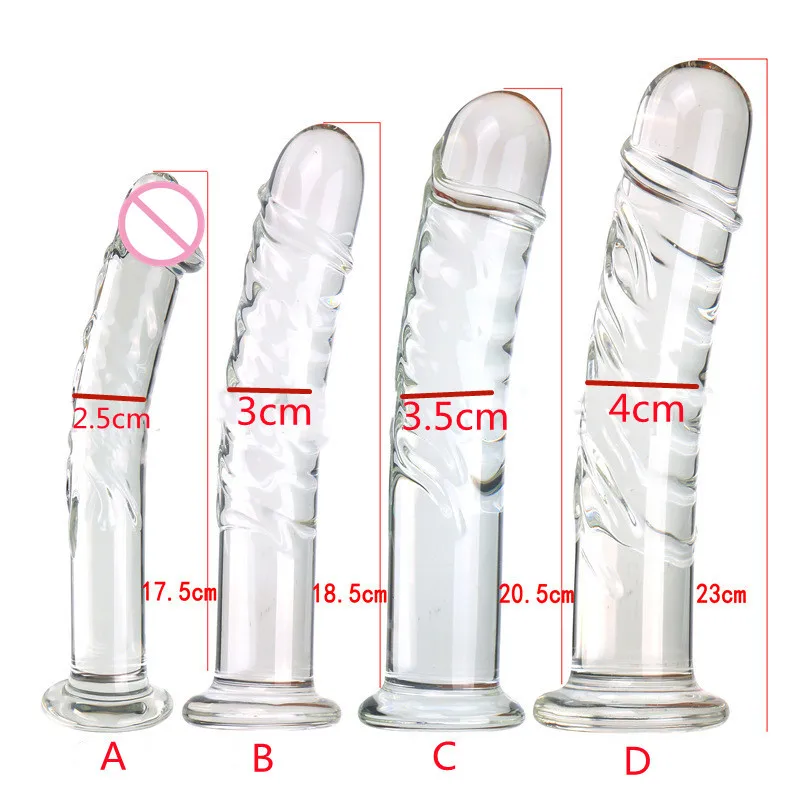 Pyrex Glass Dildo Realistic Penis Am Toy Glass Butt Plug Adult Sex Toys Dildos For Women/Men Gay Masturbators Fisting Anal Plug Pyrex Glass Dildo Realistic Penis Am Toy Glass Butt Plug Adult Sex Toys Dildos For Women/Men Gay Masturbators Fisting Anal Plug