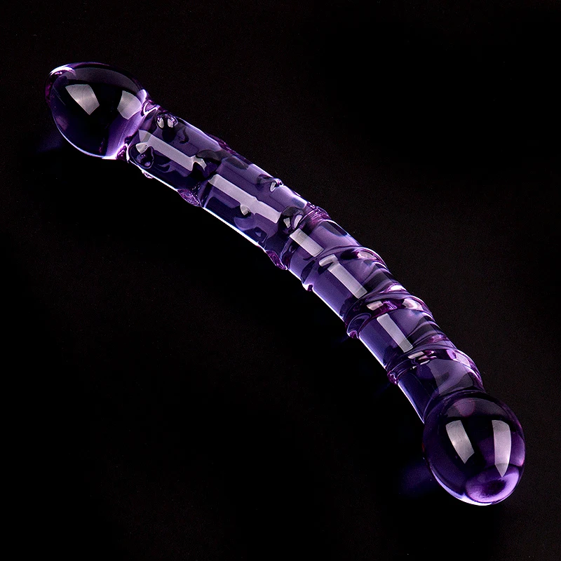 Erotic Sextoy Crystal Purple Pyrex Glass Dildo Artificial Penis Granule Spiral G Spot Simulator Adult Sex Toys for Woman Sexshop Erotic Sextoy Crystal Purple Pyrex Glass Dildo Artificial Penis Granule Spiral G Spot Simulator Adult Sex Toys for Woman Sexshop