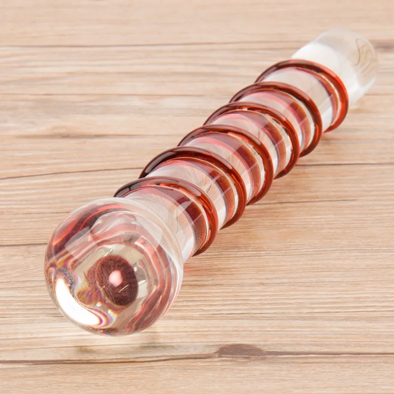 Erotic 8.5 Inch Crystal Pyrex Glass Dildo Swirl Surface Big Penis Anal Dildo Butt Plug Adult Sex Toys for Woman Sex Products Erotic 8.5 Inch Crystal Pyrex Glass Dildo Swirl Surface Big Penis Anal Dildo Butt Plug Adult Sex Toys for Woman Sex Products