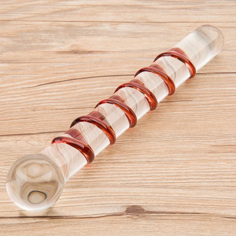 Erotic 8.5 Inch Crystal Pyrex Glass Dildo Swirl Surface Big Penis Anal Dildo Butt Plug Adult Sex Toys for Woman Sex Products Erotic 8.5 Inch Crystal Pyrex Glass Dildo Swirl Surface Big Penis Anal Dildo Butt Plug Adult Sex Toys for Woman Sex Products