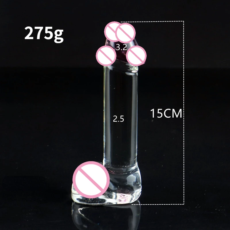 Pyrex Glass Dildo Fake Penis Crystal Anal Beads Butt Plug Prostate Massager G Spot Female Masturbation Toys Sex Toys For Women Pyrex Glass Dildo Fake Penis Crystal Anal Beads Butt Plug Prostate Massager G Spot Female Masturbation Toys Sex Toys For Women