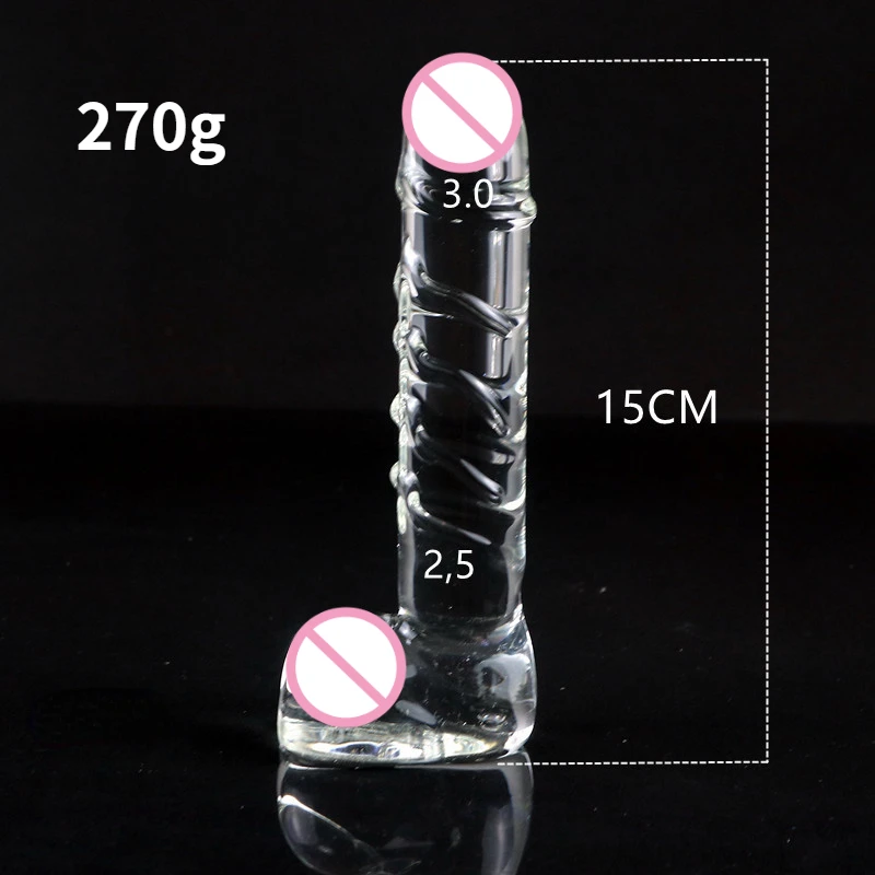 Pyrex Glass Dildo Fake Penis Crystal Anal Beads Butt Plug Prostate Massager G Spot Female Masturbation Toys Sex Toys For Women Pyrex Glass Dildo Fake Penis Crystal Anal Beads Butt Plug Prostate Massager G Spot Female Masturbation Toys Sex Toys For Women