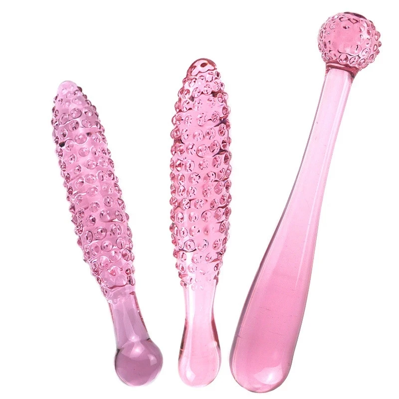 Black Pyrex Glass Dildo Artificial Corn Penis Crystal Fake Anal Plug Prostate Massager Masturbate Sex Toy For Adult Gay Women