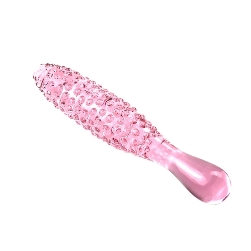 Black Pyrex Glass Dildo Artificial Corn Penis Crystal Fake Anal Plug Prostate Massager Masturbate Sex Toy For Adult Gay Women