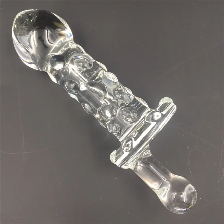 Rotation Pyrex Glass Crystal Dildo Sex Toy Adult Products For Women Penis Anal Butt Plug Men Female Male Masturbation