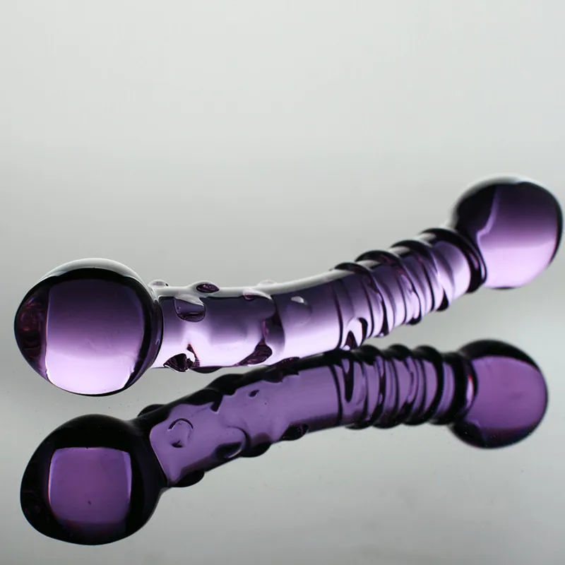 32mm Purple Artificial Pyrex Glass Dick Anal Butt Plug Beads Crystal Dildo Penis for Adults Games Prostate Massage Sex Toys 32mm Purple Artificial Pyrex Glass Dick Anal Butt Plug Beads Crystal Dildo Penis for Adults Games Prostate Massage Sex Toys