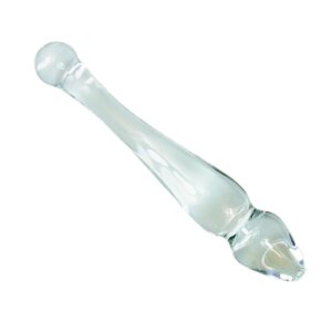 Glass Big HEAD Butt Plug Crystal Dildo Sheer Pyrex Due Dong BULLET Anal Sex Toys Adult Products For Women Men Masturbation