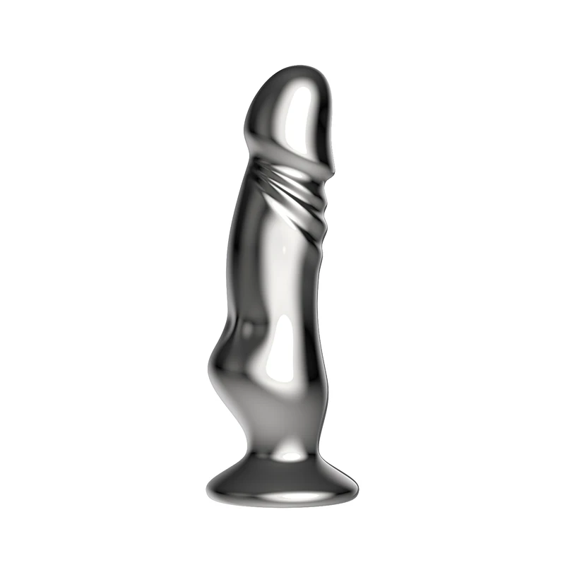 Metal Vibrator Butt Plug for Woman Stainless Steel Dildo Vibrator for Women Remote Control Erotic Massager Female Anal Sex Toys