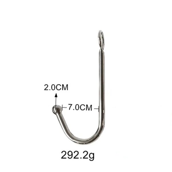 With Ball Hole Anal Hook Stainless Steel Anal BDSM Gay Toys Metal Butt Hook Dilator Anal Plug Erotic Sex Sexy Toys
