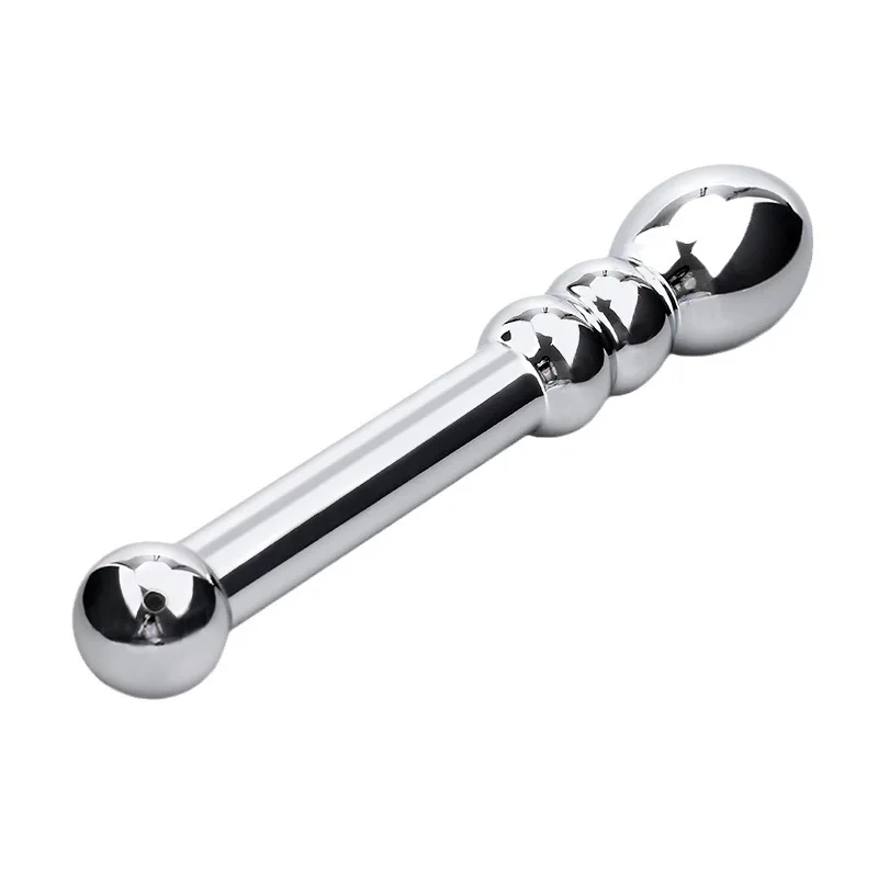 Masturbation Metal Double Ended Anal Plug Adult Anus Dilator Juguetes Sexuales Dildo Ass Expander Stimulator Buttplug Massager Masturbation Metal Double Ended Anal Plug Adult Anus Dilator Juguetes Sexuales Dildo Ass Expander Stimulator Buttplug Massager