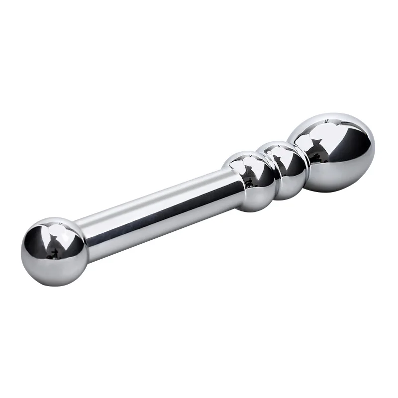 Masturbation Metal Double Ended Anal Plug Adult Anus Dilator Juguetes Sexuales Dildo Ass Expander Stimulator Buttplug Massager Masturbation Metal Double Ended Anal Plug Adult Anus Dilator Juguetes Sexuales Dildo Ass Expander Stimulator Buttplug Massager