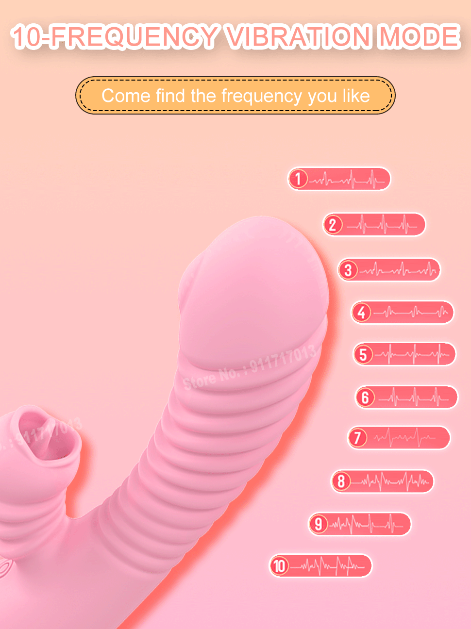 Vibrator For Women 2 In 1 Licking Machine Clitoris Stimulator G-Spot Powerful Vibro Dildo Wand Female Clit Sucker Adult Sex Toys