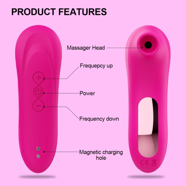 Vibrators for Women Clitoris Powerful Sex Toys for Adult Clit Sucker Stimulator Oral Masturbator Vagina Sucking Erotic Produtos
