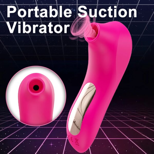 Vibrators for Women Clitoris Powerful Sex Toys for Adult Clit Sucker Stimulator Oral Masturbator Vagina Sucking Erotic Produtos