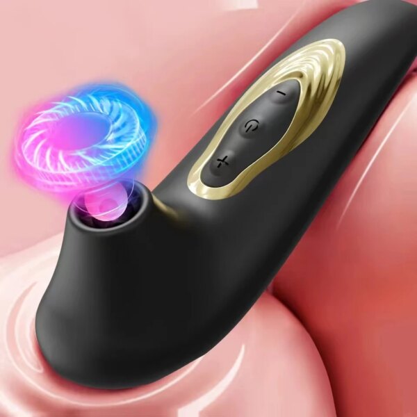 Powerful Sucking Vibrator Female Clitoral Nipple Massager 10 Frequency Vagina Vaccum Stimulator Sex Toys Adult Goods for Women