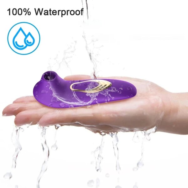 Powerful Sucking Vibrator Female Clitoral Nipple Massager 10 Frequency Vagina Vaccum Stimulator Sex Toys Adult Goods for Women