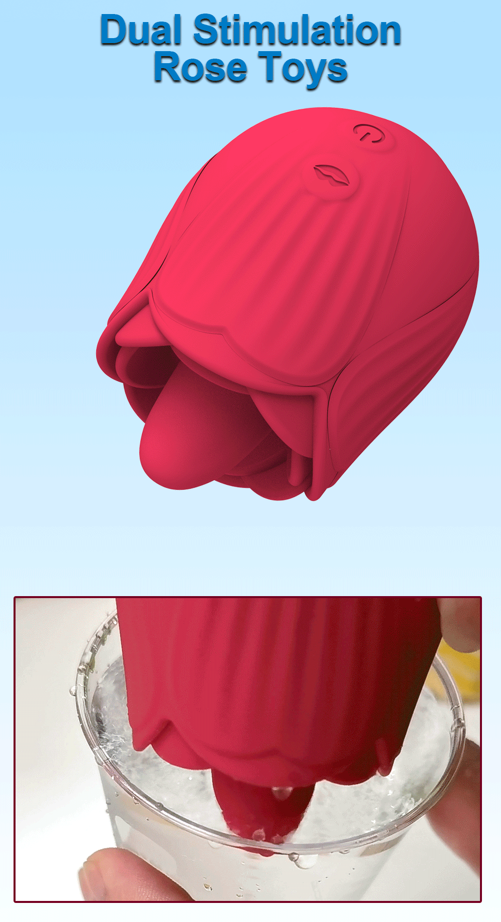 Rose-Vibrator for Women Clitoris Sucking Licking Toy Vacuum Stimulator Oral Nipple Clit Sucker Female Sex Toys Masturbation Rose-Vibrator for Women Clitoris Sucking Licking Toy Vacuum Stimulator Oral Nipple Clit Sucker Female Sex Toys Masturbation
