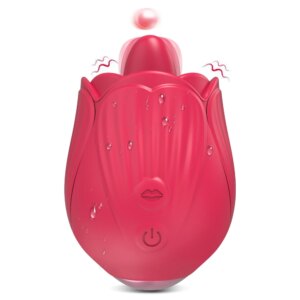 Rose-Vibrator for Women Clitoris Sucking Licking Toy Vacuum Stimulator Oral Nipple Clit Sucker Female Sex Toys Masturbation