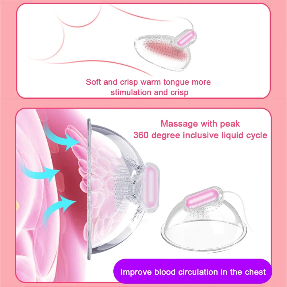 Nipple massage, clitoral suction stimulator, breast enlargement, vaginal vacuum suction cup, breast augmentation device, sex toy Nipple massage, clitoral suction stimulator, breast enlargement, vaginal vacuum suction cup, breast augmentation device, sex toy