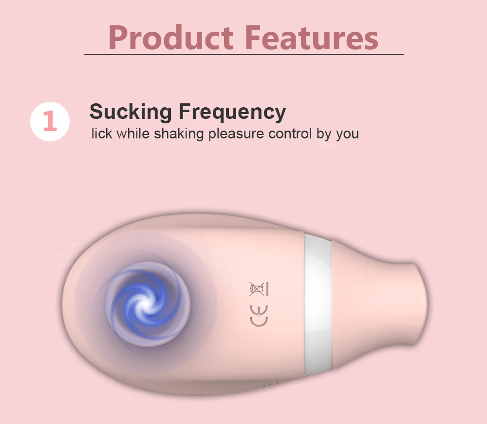 Powerful Sucking Vibrator For Women Clit Nipple Sucker Clitoris Stimulator Oral Tongue Pussy Licking Sex Toys for Adults 18