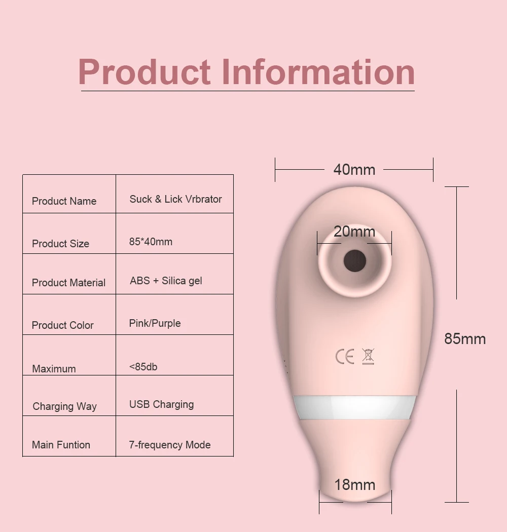 Powerful Sucking Vibrator For Women Clit Nipple Sucker Clitoris Stimulator Oral Tongue Pussy Licking Sex Toys for Adults 18