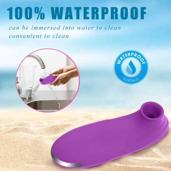 Powerful Suction Cup Clitoral Sucker Vibrator Nipple G Spot Sucking Blowjob Clitoris Erotic Stimulator Female Sex Toys for Women