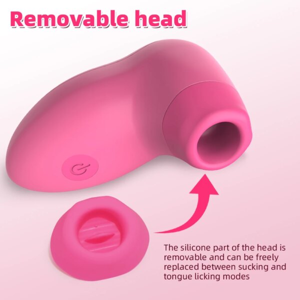 Powerful Sucker Licking Tongue Clitoral Vibrator Female Masturbator Vagina G Spot Sucking Nipple Sex Toys for Women Adults Goods