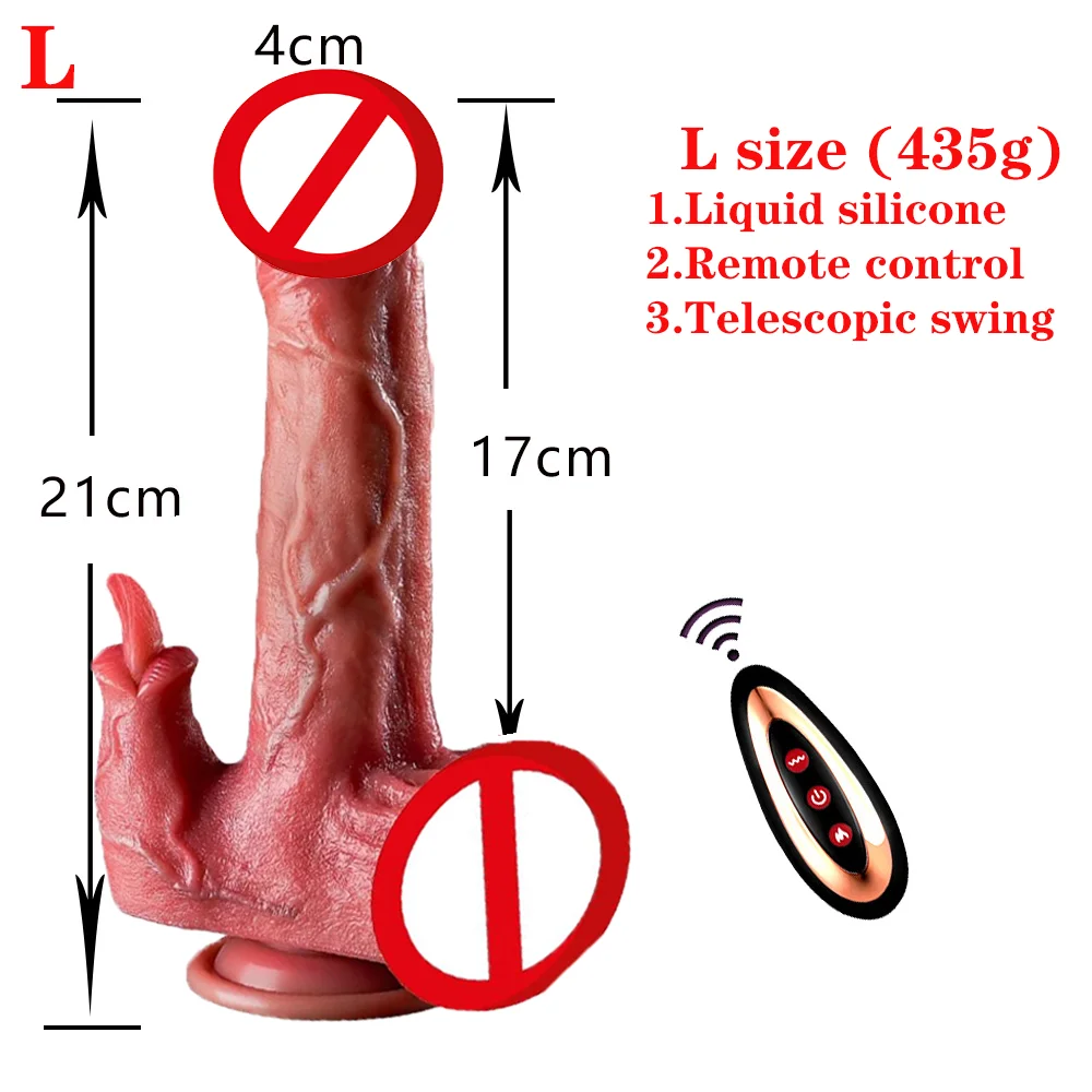 Realistic Thrusting Dildo Licking Vibrator Heated Liquid Silicone Dildo Anal Vibrator Suction Cup Masturbator Big Dick Sex Toys Realistic Thrusting Dildo Licking Vibrator Heated Liquid Silicone Dildo Anal Vibrator Suction Cup Masturbator Big Dick Sex Toys